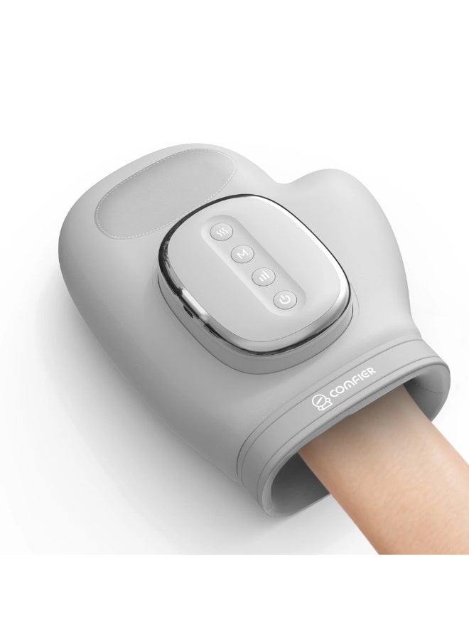 COMFIER Wireless Hand Massager with Heat and Compression – Cordless Electric Hand and Wrist Massager with Heat, Air Compression Therapy for Arthritis and Carpal Tunnel, Finger and Palm Relief, Rechargeable ideal for Gift by Comfier - Image 1